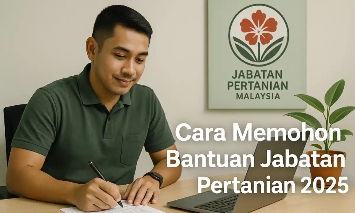 Cara Memohon Bantuan Jabatan Pertanian