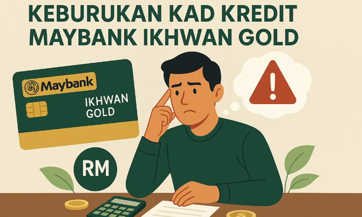 Keburukan Kad Kredit Maybank Ikhwan Gold, Perlu Tahu!