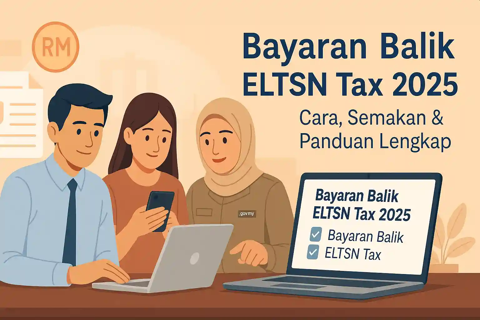 Bayaran Balik ELTSN Tax 2025: Cara dan Semakan