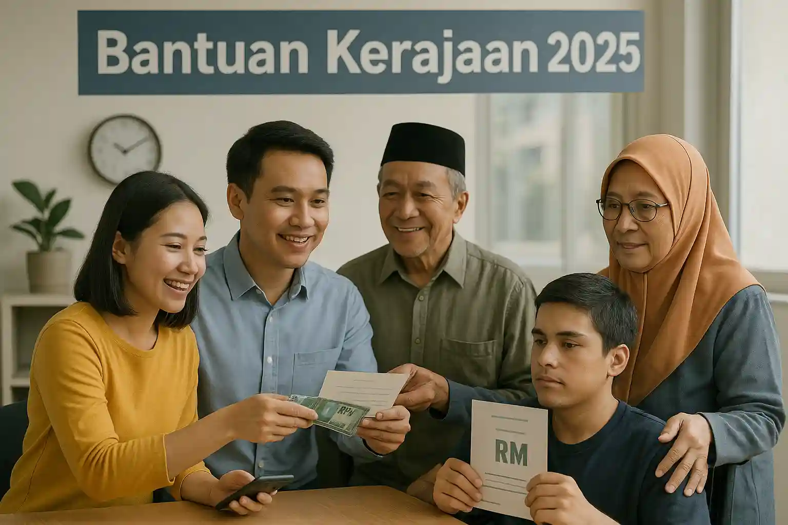Senarai Bantuan Kerajaan 2025: B40, M40 & Pelajar
