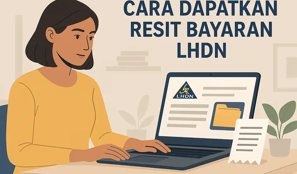 Cara Dapatkan Resit Bayaran LHDN Online & Manual