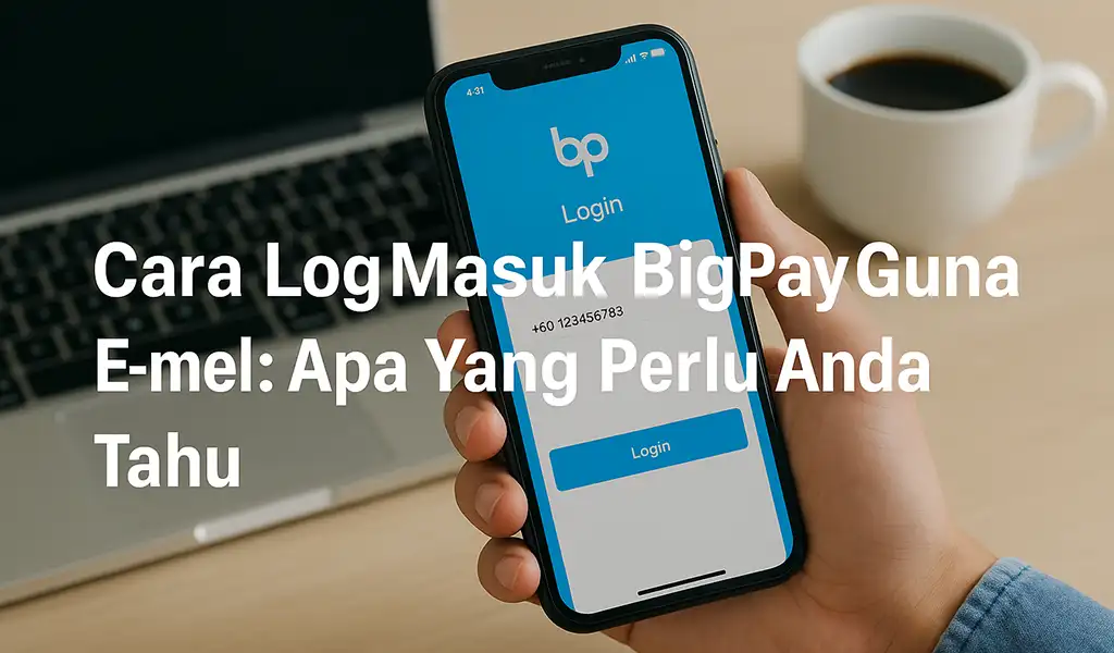 Cara Login BigPay Guna Email Terkini