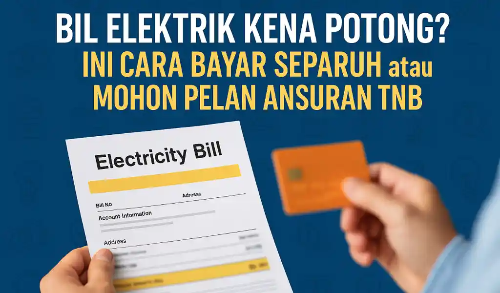 Bil Elektrik Kena Potong Bayar Separuh