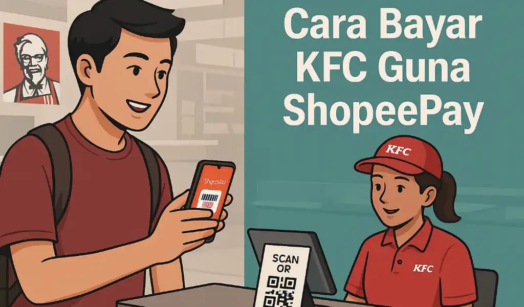 Cara Bayar KFC Guna Shopeepay Malaysia