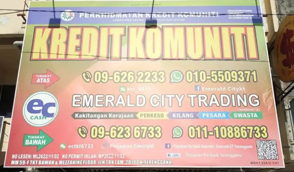 Senarai Syarikat Pinjaman Berlesen Kuala Terengganu