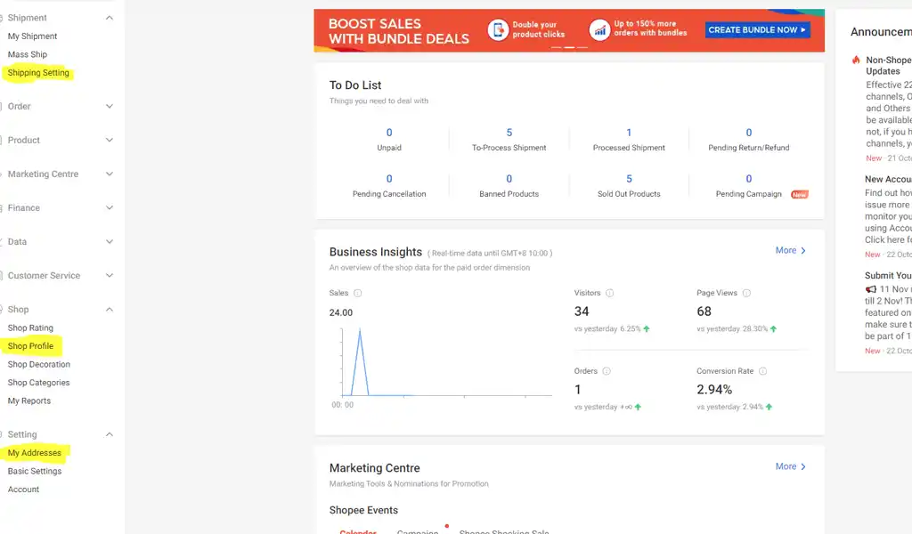 Cara Buka Kedai di Shopee dengan Mudah