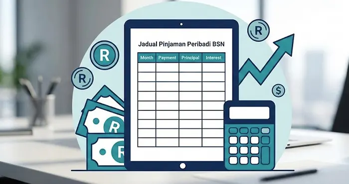 Jadual Pinjaman Peribadi BSN